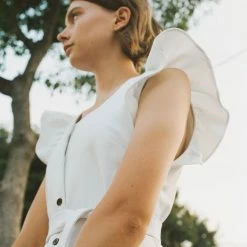 Clothing No.6 Aiden Dress In White