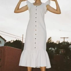 Clothing No.6 Aiden Dress In White