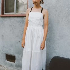 Rachel Comey Borough Dress In White Clothing