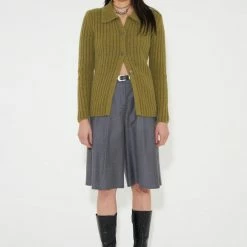 Promo βοΈ Our Legacy Fine Polo In Swamp Green Alpaca Clothing π₯° 12 Our Legacy Fine Polo In Swamp Green Alpaca Clothing