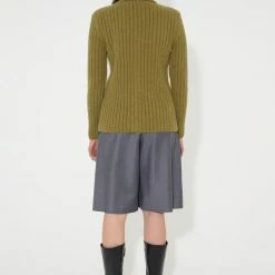 Clothing Our Legacy Serene Shorts In Shark Next Gen Wool