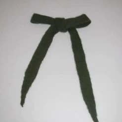 Paloma Wool Sue Bow In Dark Khaki Knitwear