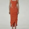 Clothing Paris Georgia Mariah Dress In Tangerine