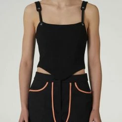 Paris Georgia Lottie Bodice In Black Clothing