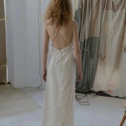 Baserange Ligo Dress In Undyed