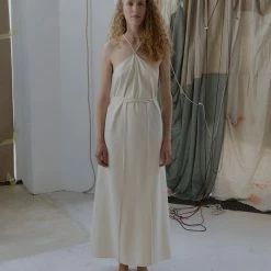 Baserange Ligo Dress In Undyed