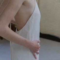 Baserange Ligo Dress In Undyed