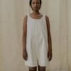 Baserange Tank Romper In Undyed