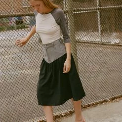 Clothing Maryam Nassir Zadeh Cosme Skirt In Black