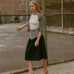 Clothing Maryam Nassir Zadeh Cosme Skirt In Black