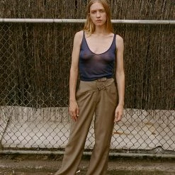 Maryam Nassir Zadeh Toledo Trousers In Foothills Clothing