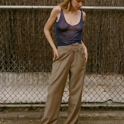 Maryam Nassir Zadeh Toledo Trousers In Foothills Clothing